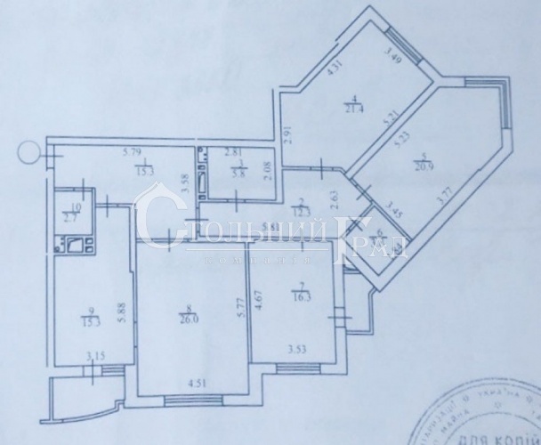 Продаж комфортної 4-к на Княжому Затоні, метро Осокорки - АН Стольний Град фото 23