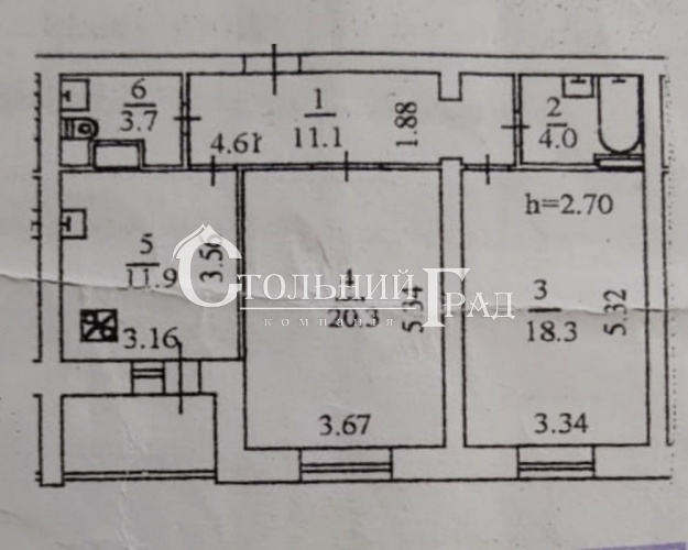 Sale 2k apartment - comfortable, spacious in Poznyaki - Stolny Grad photo 17