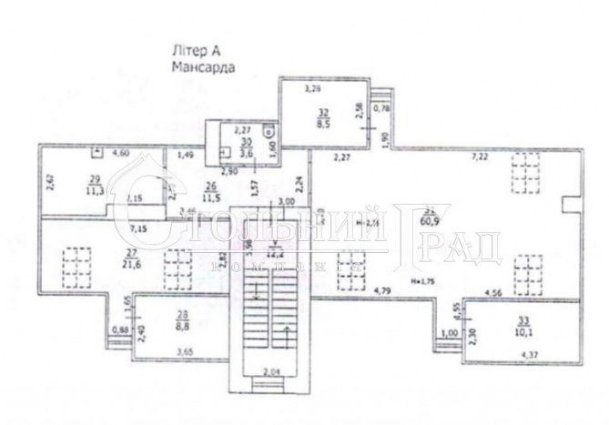 Аренда офиса 120 кв.м в центре Киева - АН Стольный Град фото 14
