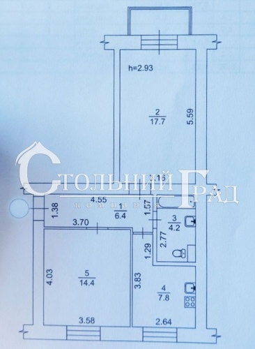 Продаж 2-к квартири 54 кв.м на Татарці - АН Стольний Град фото 7