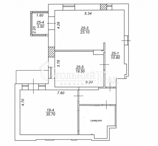 3-Bedroom apartment for sale in a historic building on Antonovich street in Downtown Kyiv - Stolny Grad Real Estate Agency photo 19
