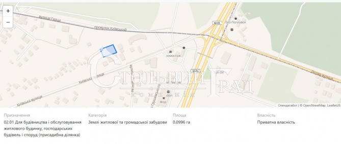 Продажа участка 42 сотки в с. Глеваха - АН Стольный Град фото 9