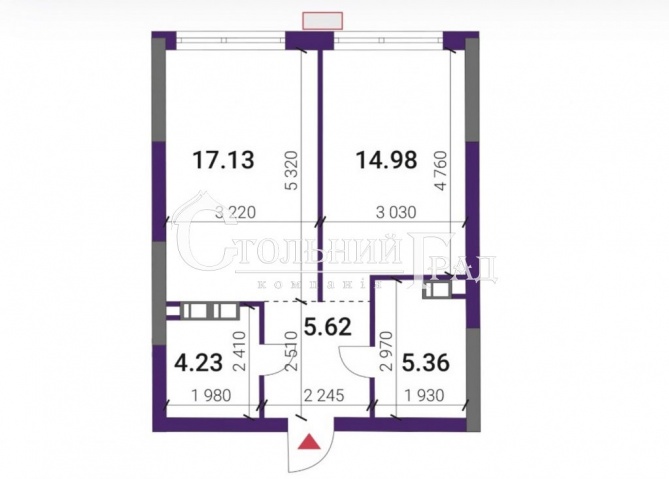 Продаж великої 1-к квартири в комфортному ЖК Грейт - АН Стольний Град фото 10
